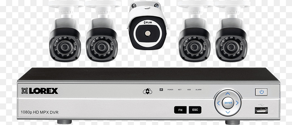 Channel Hd Security System With Thermal Camera And Thermal Camera Dvr, Electronics Png Image