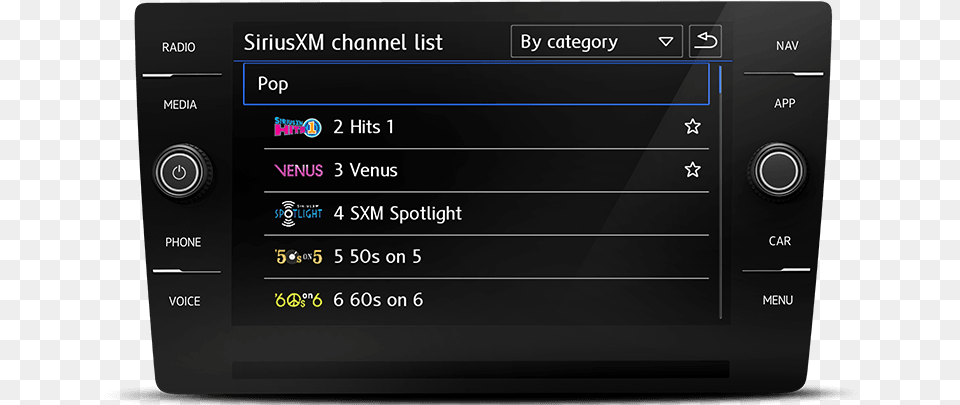 Channels As Part Of Siriusxm Satellite Radio With, Stereo, Electronics, Hardware, Computer Hardware Free Transparent Png