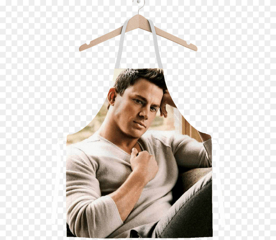 Channing Tatum Classic Sublimation Adult Apron Channing Tatum Hot, Male, Man, Person, Photography Png Image