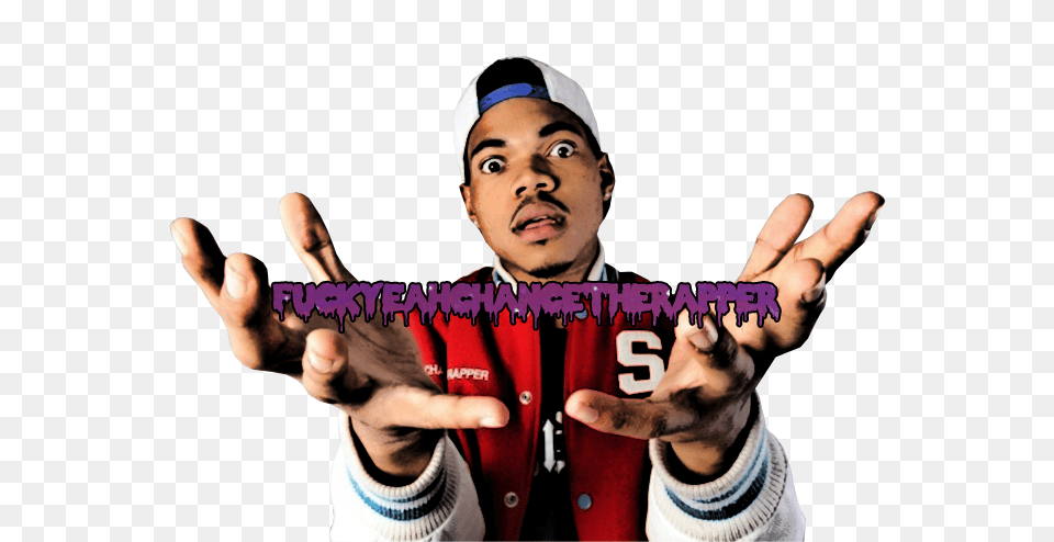 Chano Chance The Rapper The Warfield November, Portrait, Hand, Finger, Face Free Png