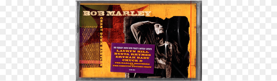 Chant Down Cassette Tape Bob Marley Chant Down Babylon Cd, Advertisement, Poster, Adult, Male Free Png