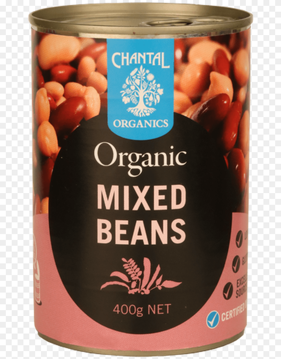 Chantal Organics, Tin, Can, Food, Produce Free Png