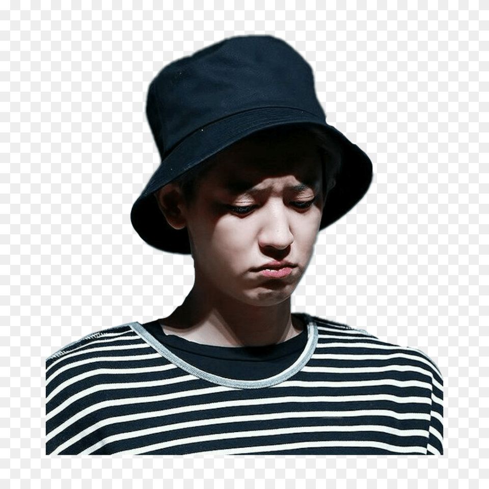 Chanyeol, Sun Hat, Portrait, Clothing, Face Png