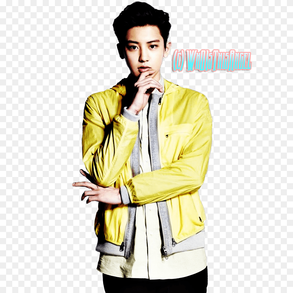 Chanyeol, Clothing, Coat, Adult, Person Free Transparent Png