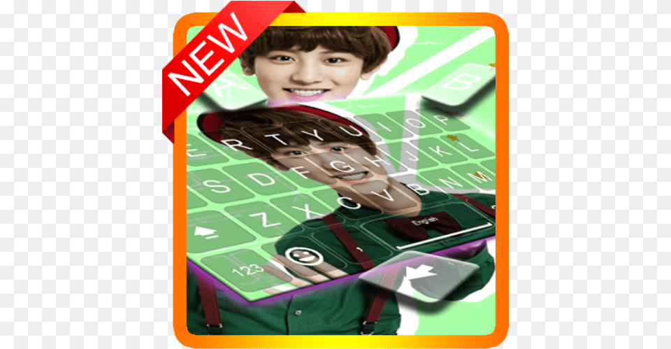 Chanyeol Exo Keyboard Theme Apps On Google Play Poster, Photography, Face, Head, Person Free Png Download