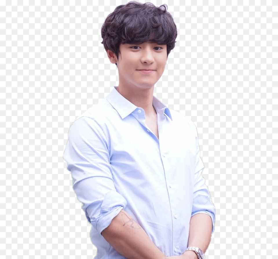 Chanyeol Nature Republic Bangkok, Person, Clothing, Face, Shirt Free Png