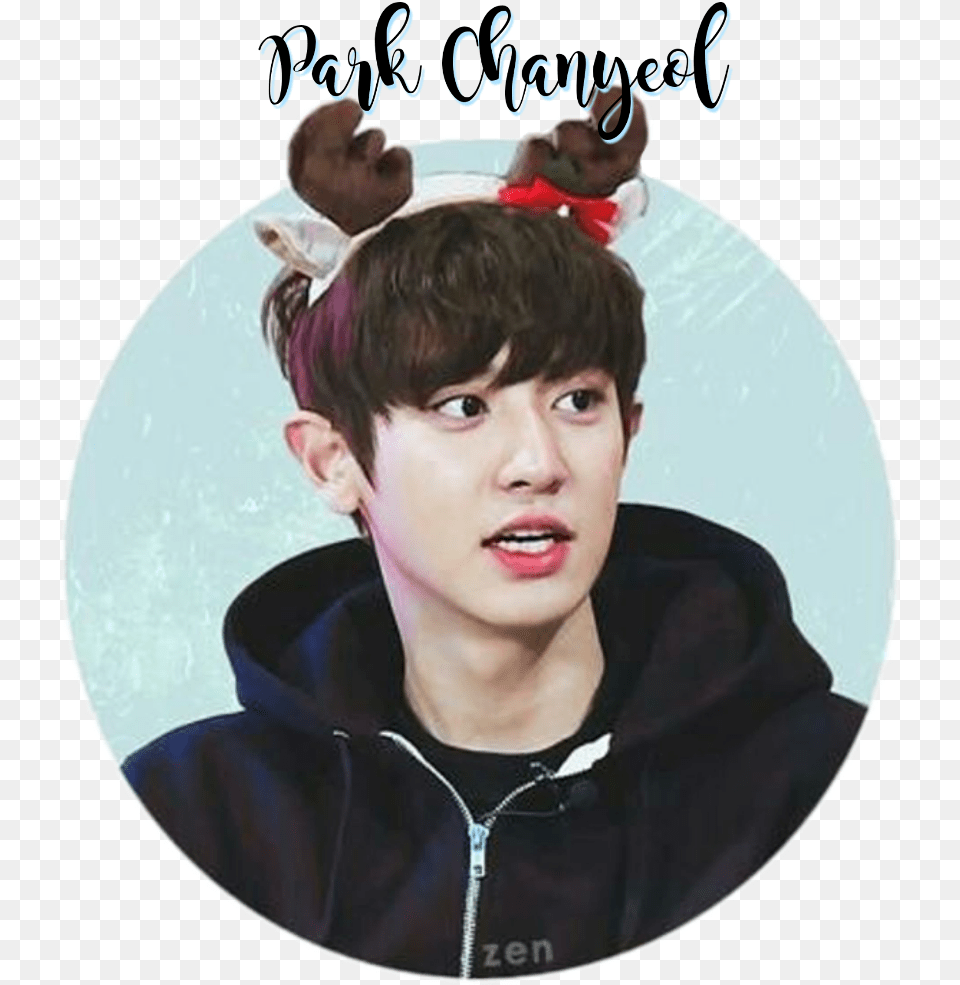 Chanyeol Real Pcy Exo Parkchanyeol Park Korea Chanyeol Sticker, Portrait, Photography, Face, Head Png