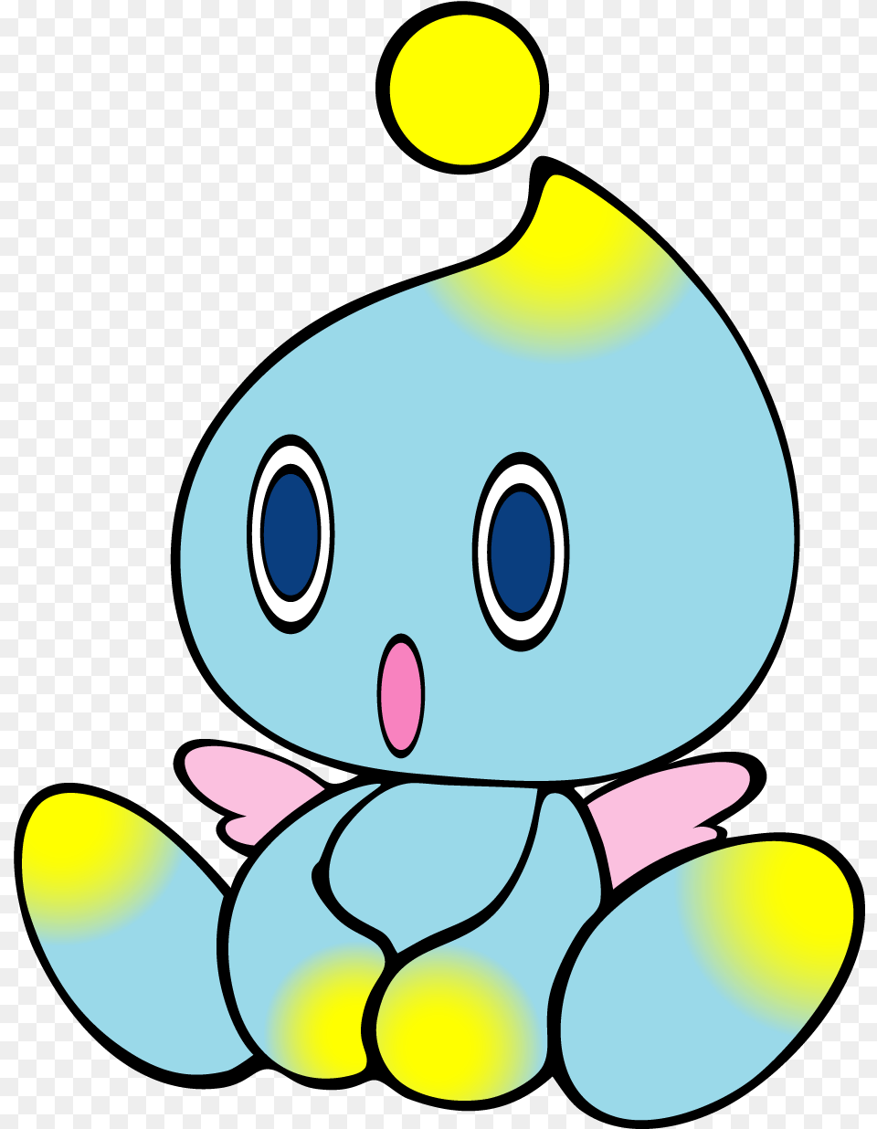 Chao Sonic, Plush, Toy, Disk Free Png