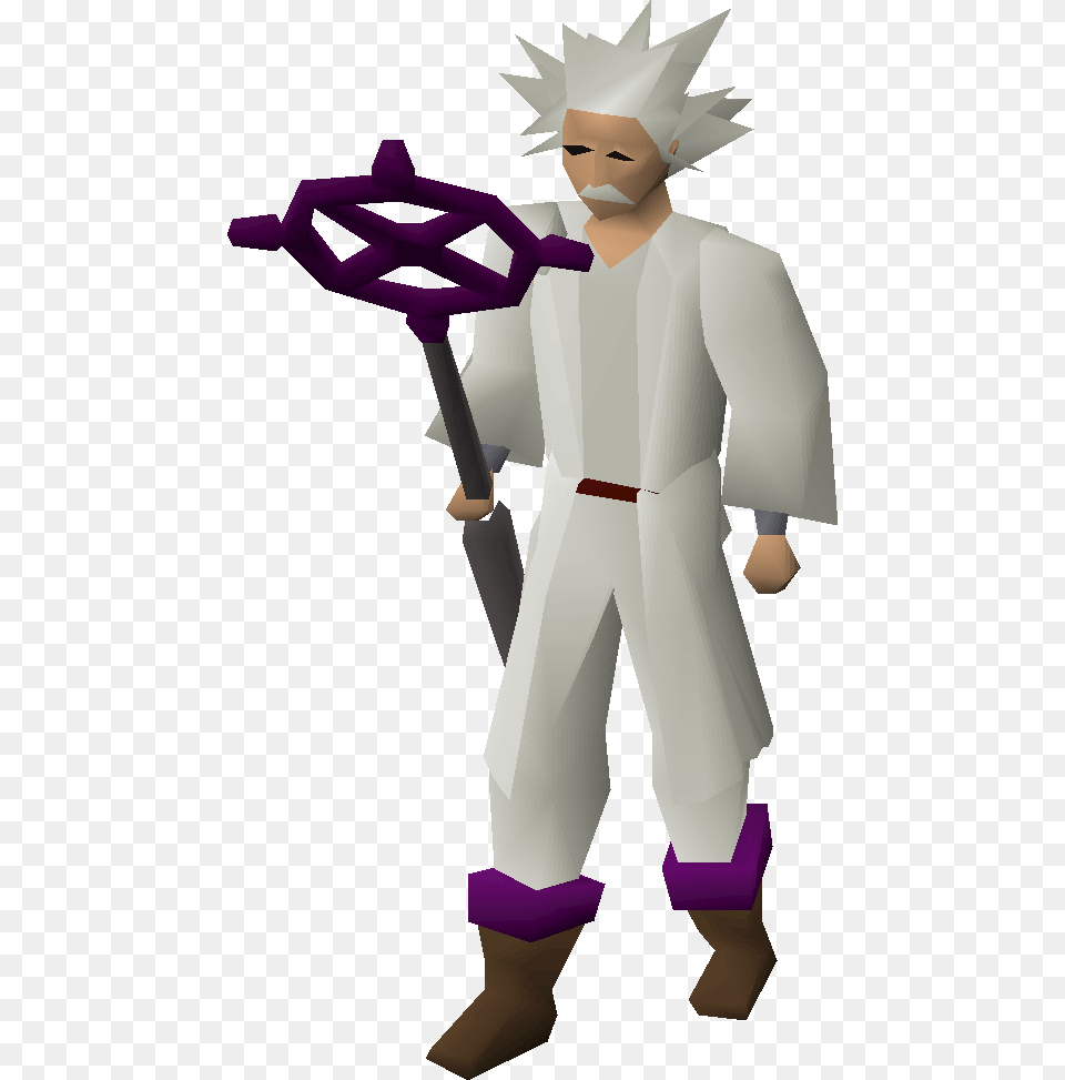 Chaos Fanatic Osrs, Clothing, Costume, Person, Sword Png Image