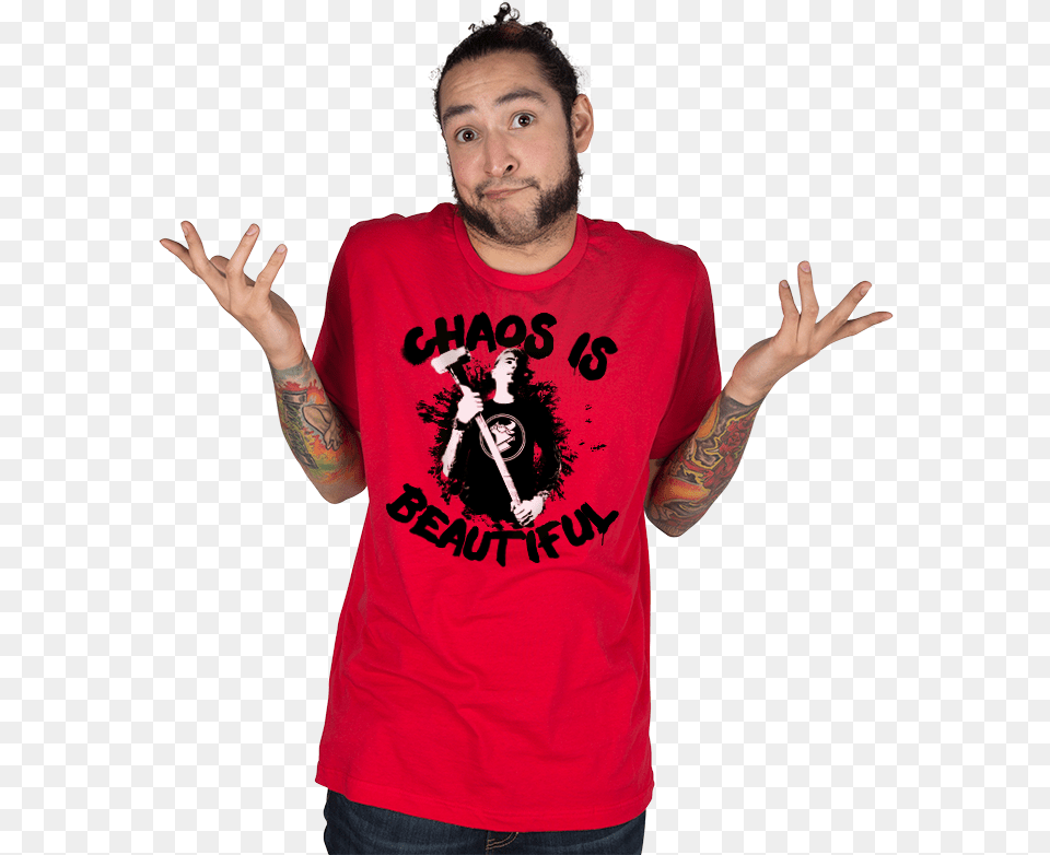 Chaos Is Beautiful Immortalhd, Tattoo, Clothing, T-shirt, Skin Free Png Download
