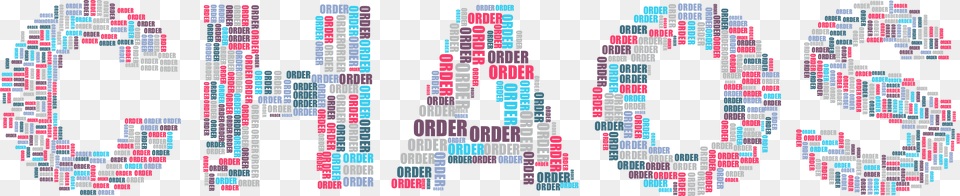 Chaos Order Clip Arts Chaos Word Art, Mosaic, Tile, Pattern, Person Free Png Download