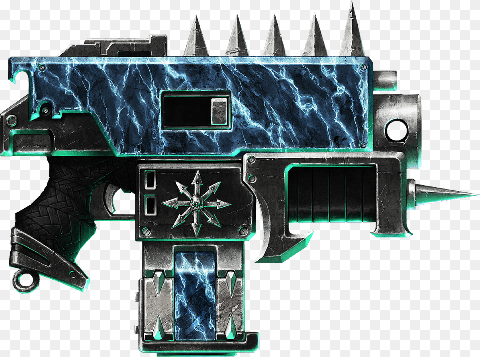 Chaos Space Marine Bolter, Firearm, Weapon, Gun, Handgun Free Png