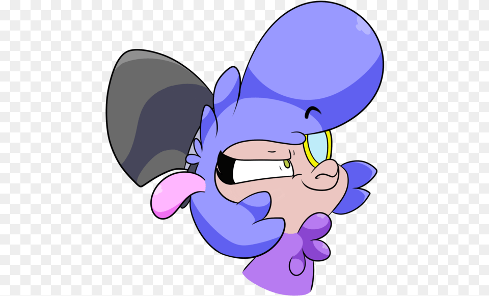Chaosllama Bust Cartoony Fictional Character, Purple, Cartoon, Balloon, Animal Png Image