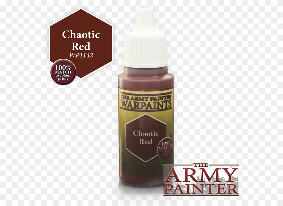 Chaotic Red Paint Crusted Sore Army Painter, Bottle, Food, Ketchup, Ink Bottle Png Image