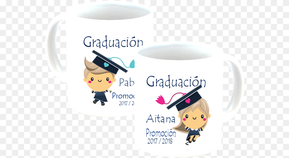 Chapas Graduacion Infantil Tazas Para Graduacion Primaria, People, Person, Cup, Face Free Png