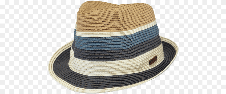 Chapeau Trilby Loet Paille Papier Bleu Marine Barts Fedora, Clothing, Hat, Sun Hat Png