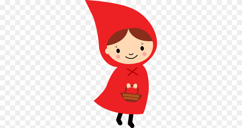 Chapeuzinho Vermelho Library Little Red Riding Hood Transparent Background, Applique, Pattern, Clothing, Hat Free Png