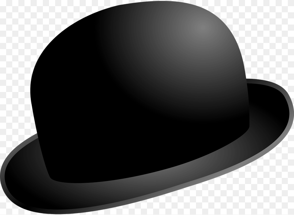Chaplin Bowler Hat Clipart, Clothing, Hardhat, Helmet, Sun Hat Free Transparent Png