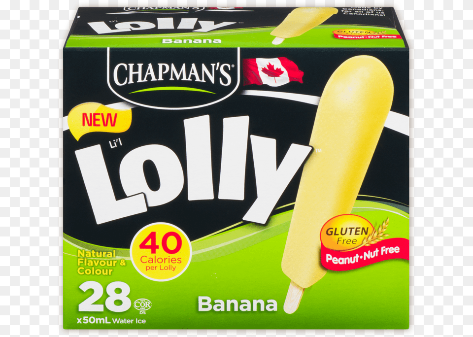 Chapman S Banana Lolly Banana, Food, Ice Pop Png