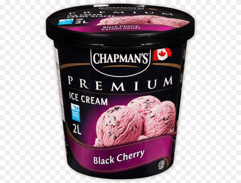 Chapman S Premium Black Cherry Ice Cream Chapmans Strawberry Shortcake Ice Cream, Dessert, Food, Ice Cream, Frozen Yogurt Png Image
