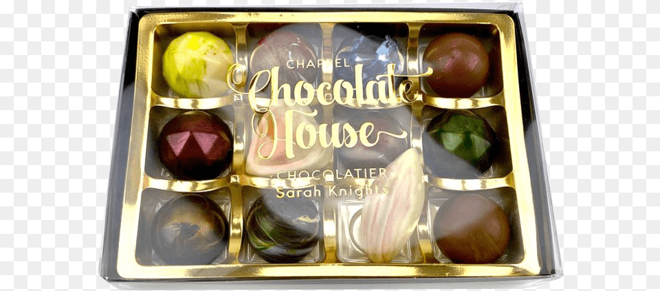 Chappel Chocolate House Box Of Chocolate Truffle, Dessert, Food, Fruit, Pear Free Transparent Png