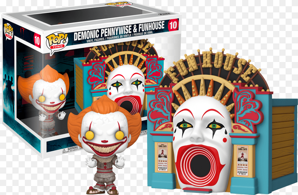 Chapter Two Funko Pop Pennywise Funhouse, Baby, Person, Face, Head Png