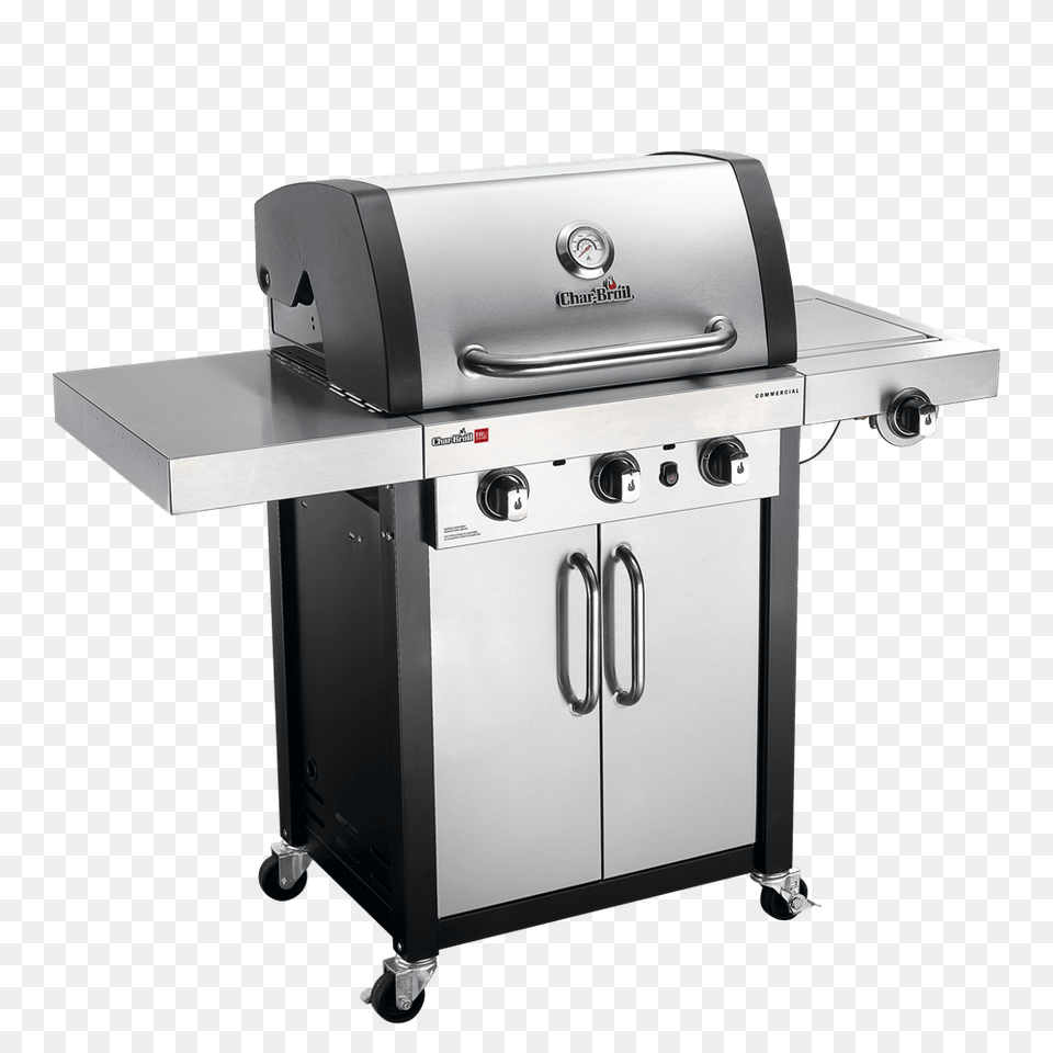 Char Broil Commercial Burner Gas Grill, Appliance, Oven, Electrical Device, Device Png