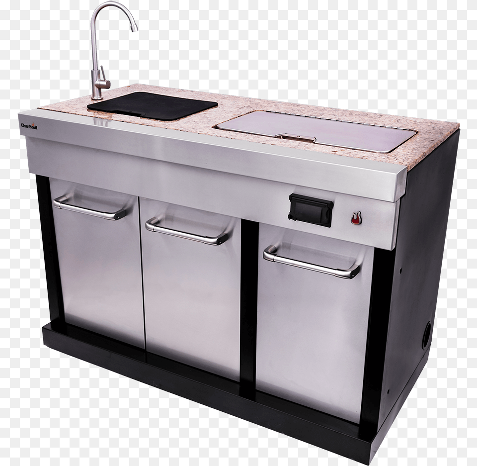 Char Broil Modular Outdoor Kitchen, Sink, Sink Faucet, Device, Appliance Png