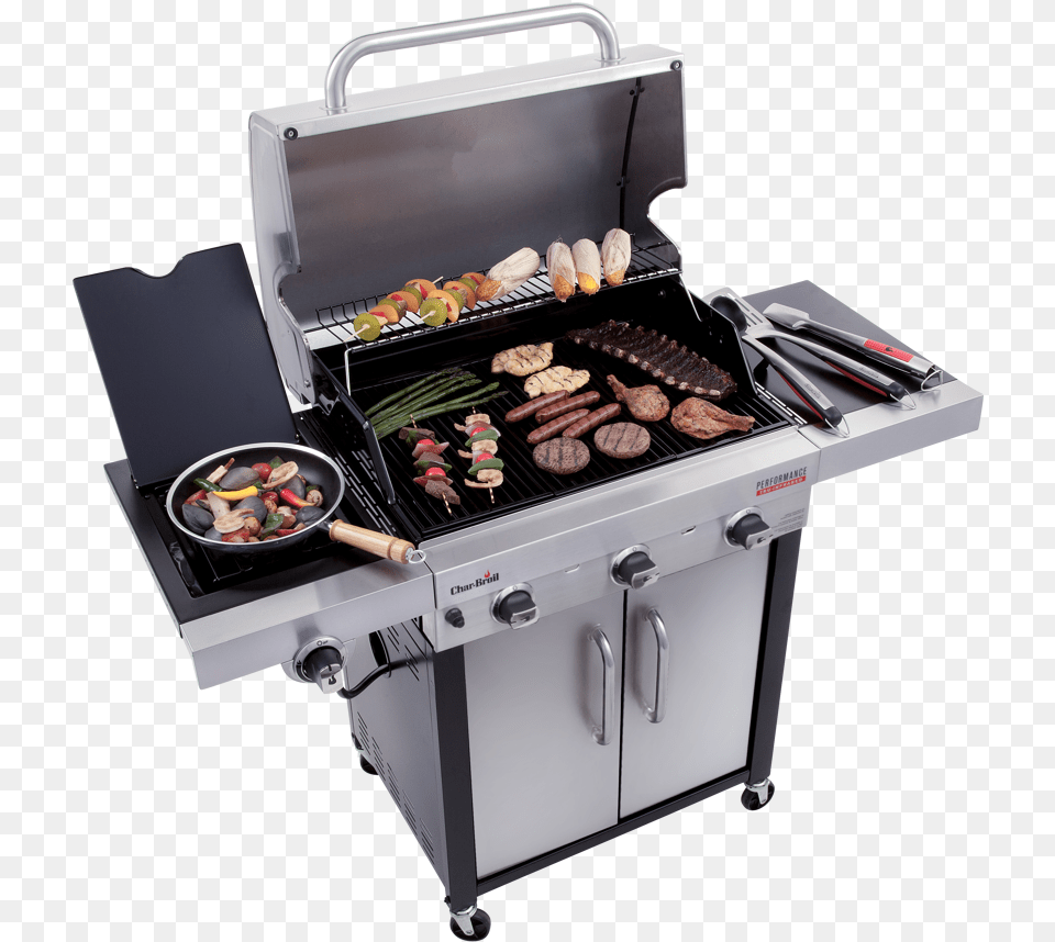 Char Broil Performance Grill, Bbq, Cooking, Food, Grilling Free Png Download