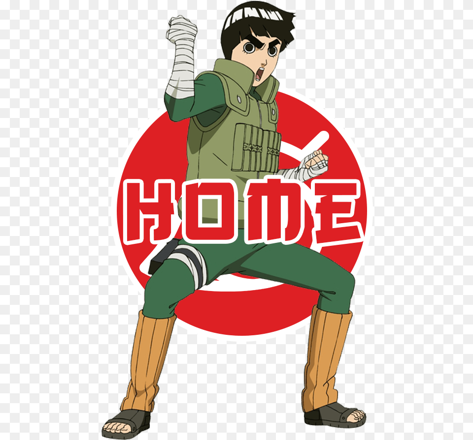 Chara Design Rock Lee, Adult, Male, Man, Person Free Png