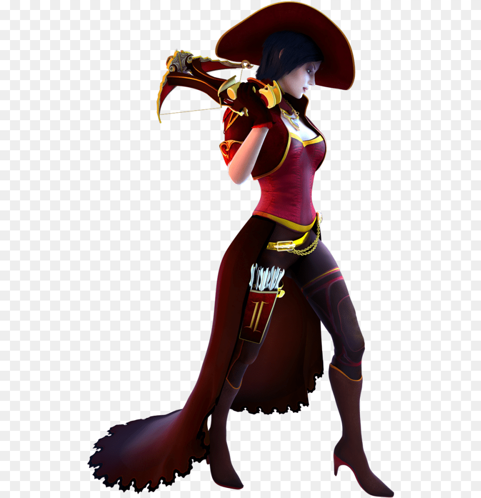 Character 06 Amilia Bsii Campaign Battleslots Spookyspins Illustration, Hat, Clothing, Person, Adult Free Png