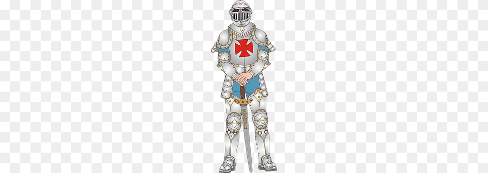 Character Armor, Knight, Person, Cross Png Image