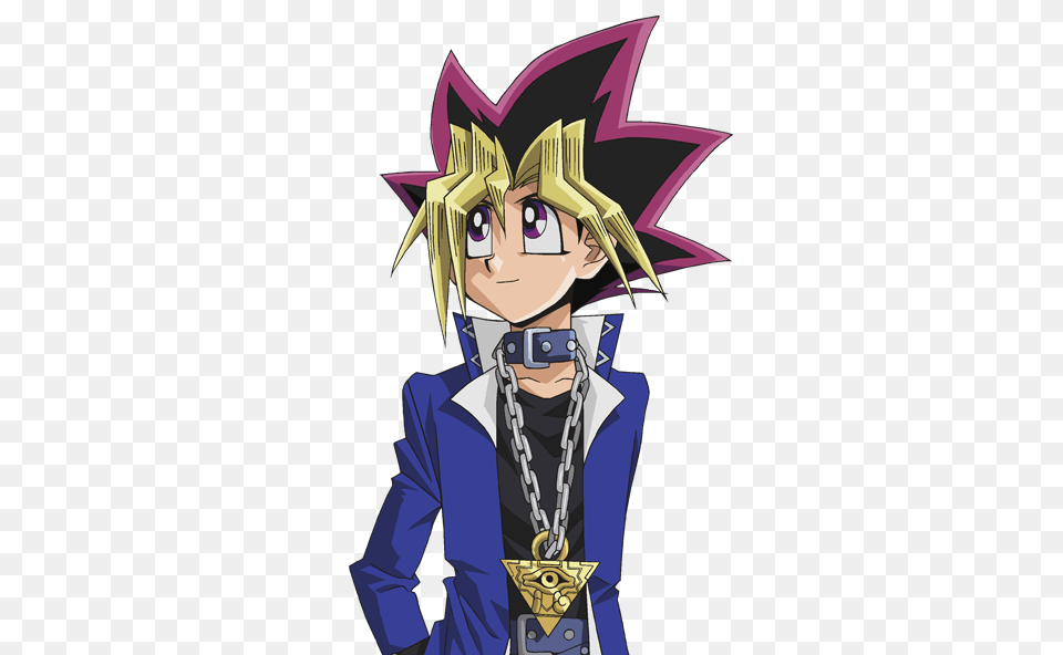 Character Bio Yugi Muto Yugioh World, Publication, Book, Comics, Person Png Image