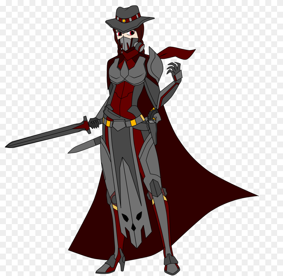 Character Bloody Mary, Person, Sword, Weapon Png Image