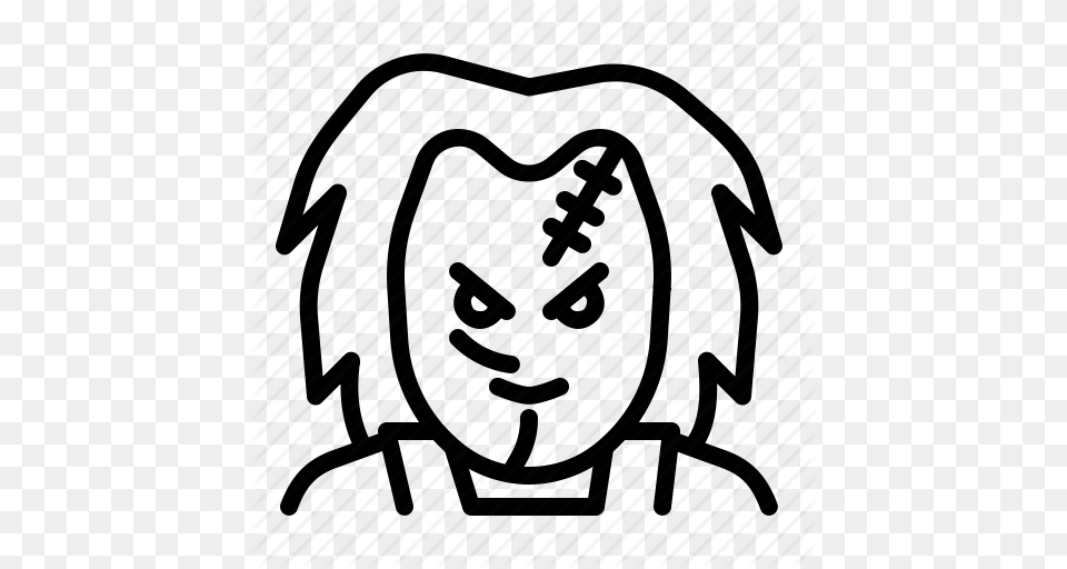 Character Chucky Horror Movie Murder Scary Violence Icon, Bag, Backpack Free Png Download