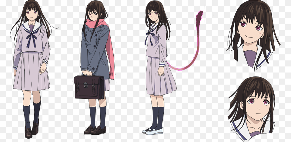 Character Design Yato Long Brown Hair Anime Characters, Publication, Book, Comics, Woman Png