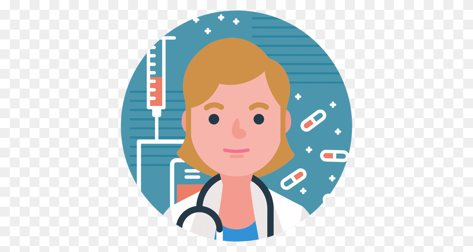 Character Doctor Woman, Baby, Person, Face, Head Png