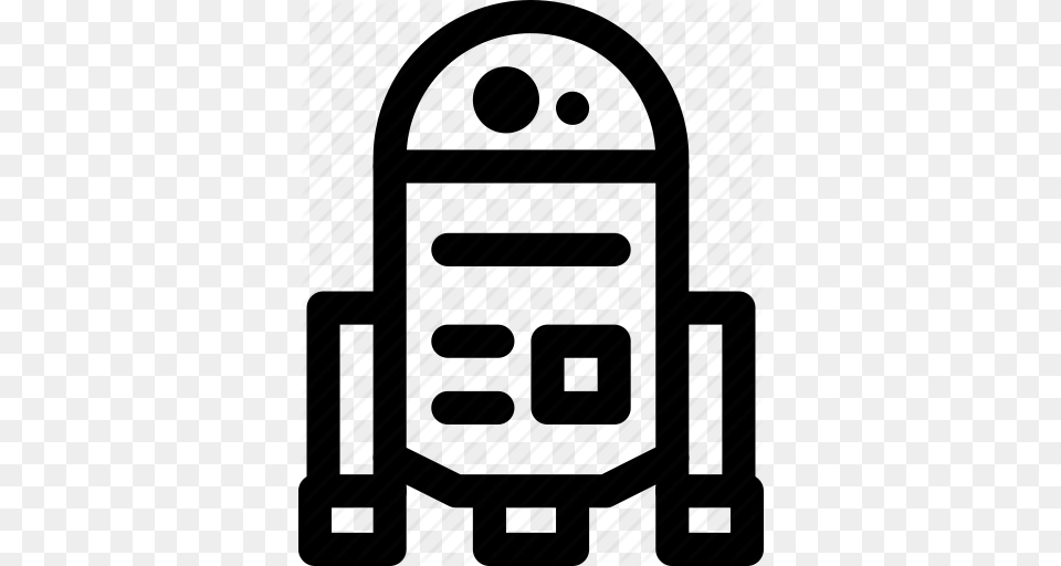 Character Droid Movie Robot Space Star Wars Icon, Architecture, Building, Bus Stop, Outdoors Free Png