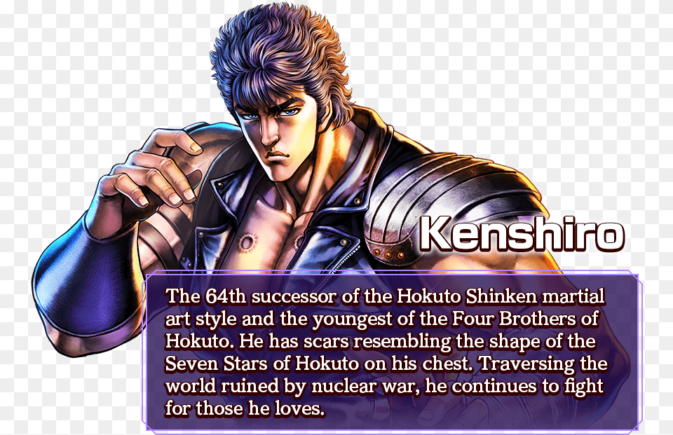 Character Fist Of The North Star Legends Revive Fist Of The North Star Legends Revive Kenshiro, Adult, Person, Man, Male Png Image