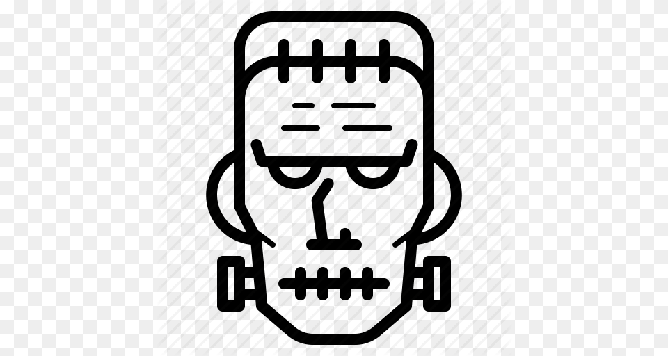 Character Frankenstein Halloween Monster Spooky Icon, Grass, Plant, Lawn, Device Free Transparent Png