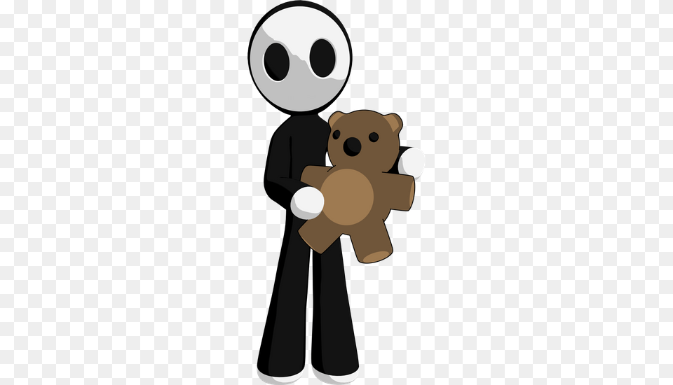 Character Holding Teddy Bear, Animal, Wildlife, Mammal, Juggling Free Png Download