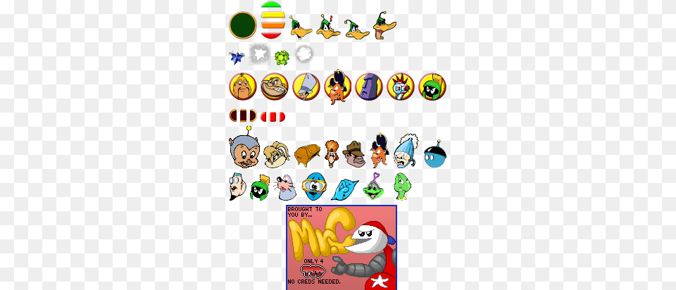 Character Icons Duck Dodgers Starring Daffy Duck, Baby, Person, Face, Head Free Transparent Png