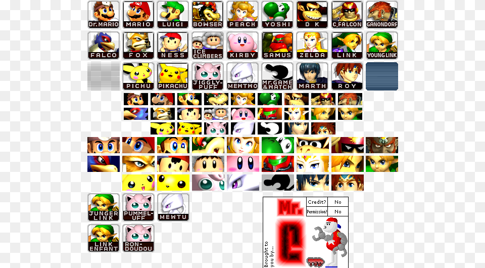 Character Icons Super Smash Bros Melee Icons, Person, Baby, Face, Head Free Transparent Png