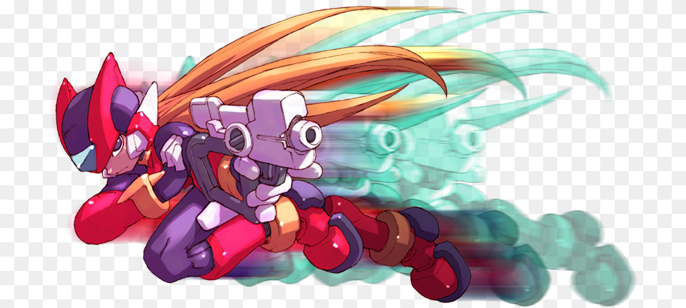 Character Megaman Zero Buster, Art, Graphics Png Image