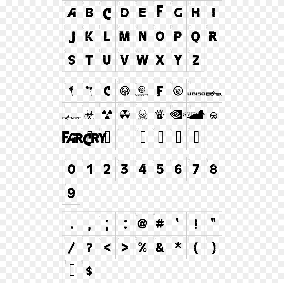 Character Map Font Elle Futura Download, Text, Alphabet Free Png