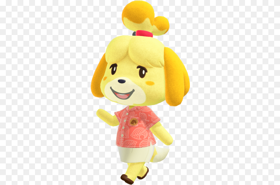 Character Of Th Animal Crossing G Animal Crossing Isabelle Hd, Plush, Toy Png
