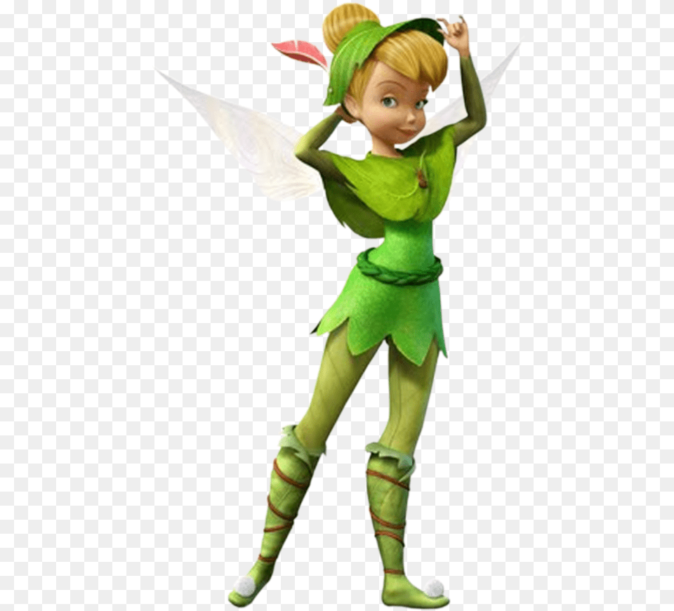 Character Of Tinkerbell, Elf, Clothing, Costume, Person Free Png Download