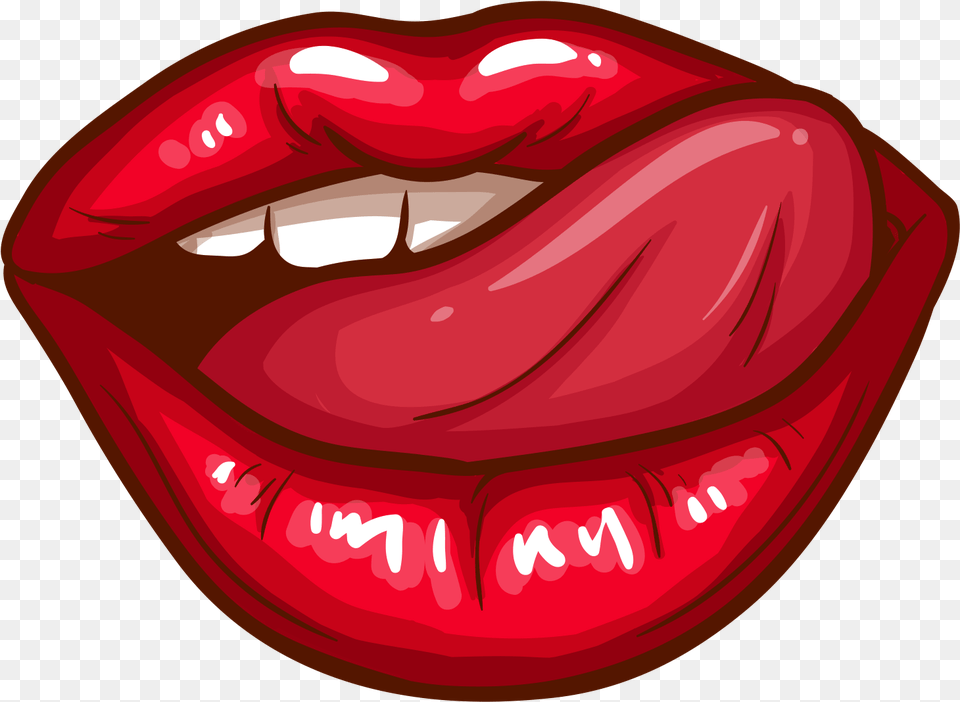 Character Plump Lips Cartoon, Body Part, Mouth, Person, Teeth Free Png Download
