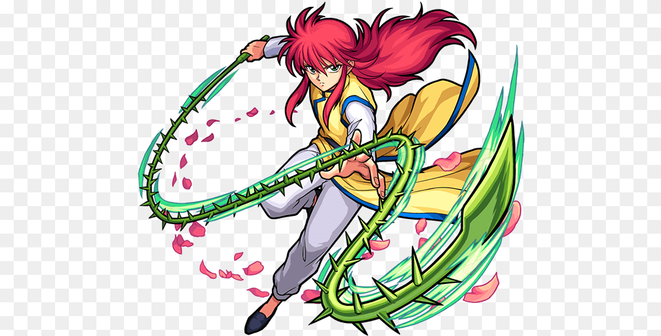 Character Portraits Game Character Monster Strike Yu Yu Hakusho Monster Strike, Person, Face, Head, Book Png Image