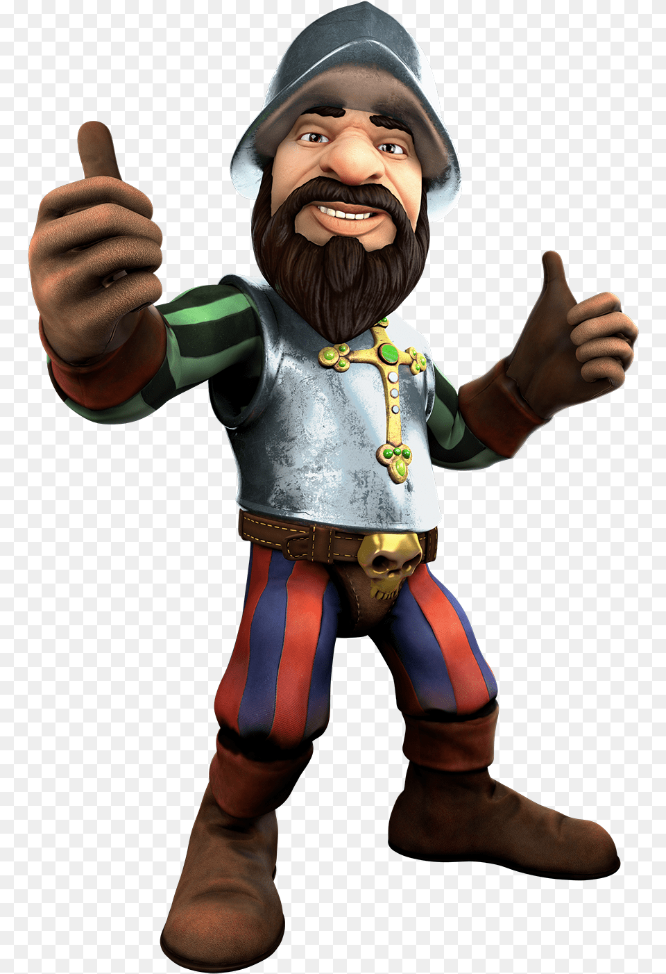 Character Pose 04 Gonzosquest Biggame Thumbnail Gonzo39s Quest, Finger, Body Part, Person, Hand Free Png Download